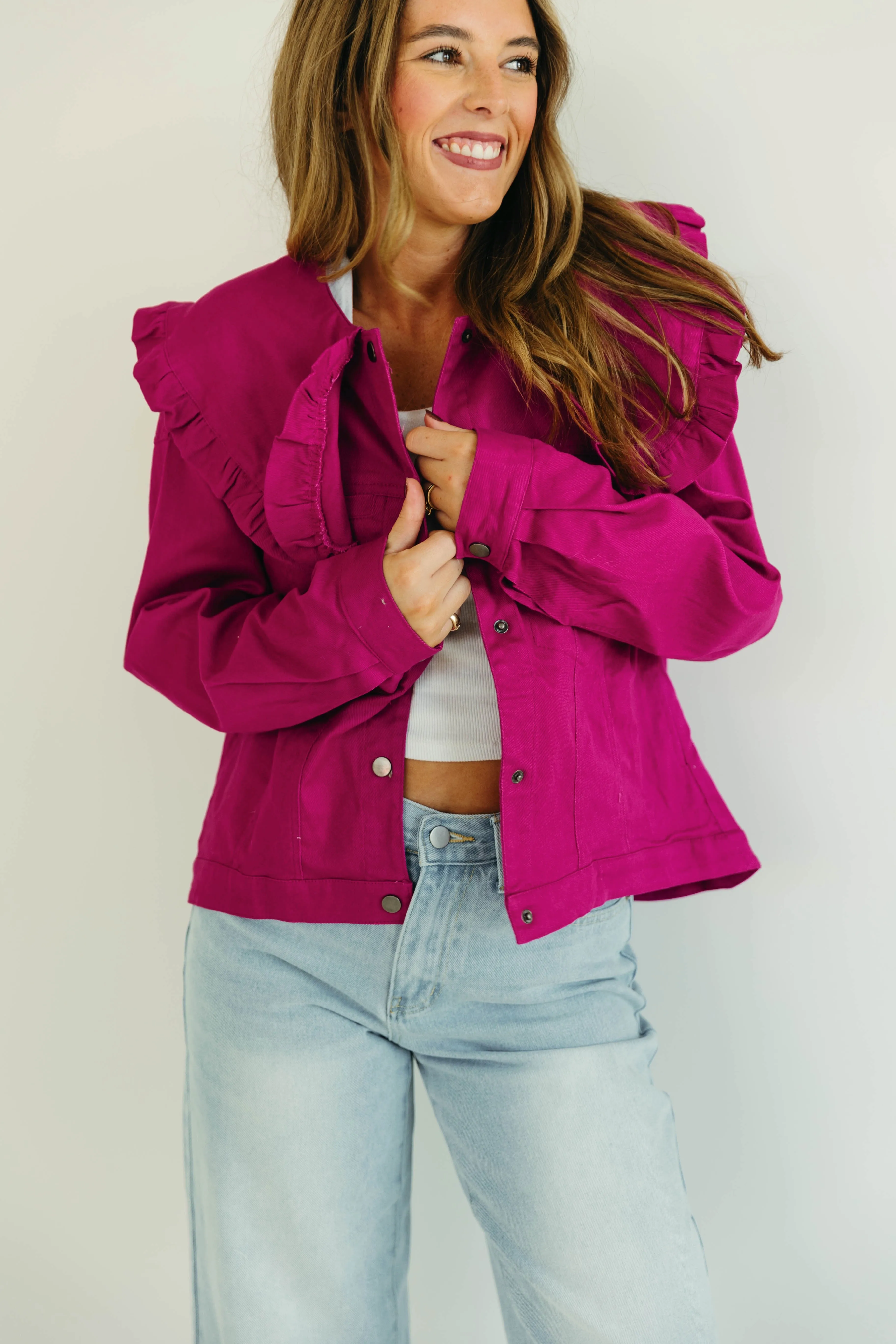 Atlas Jacket - Bright Pink