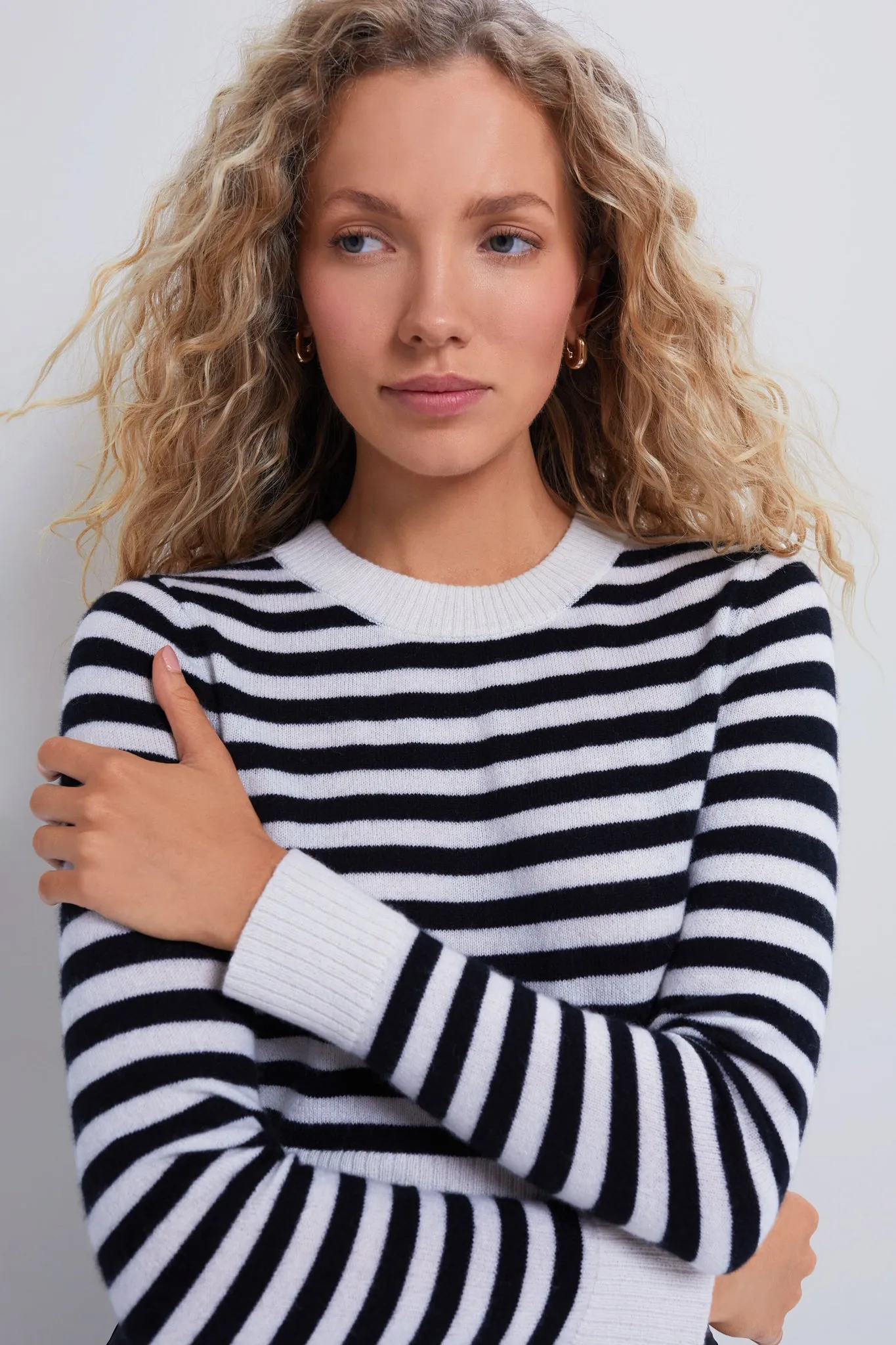 Black Stripe Graca Pullover