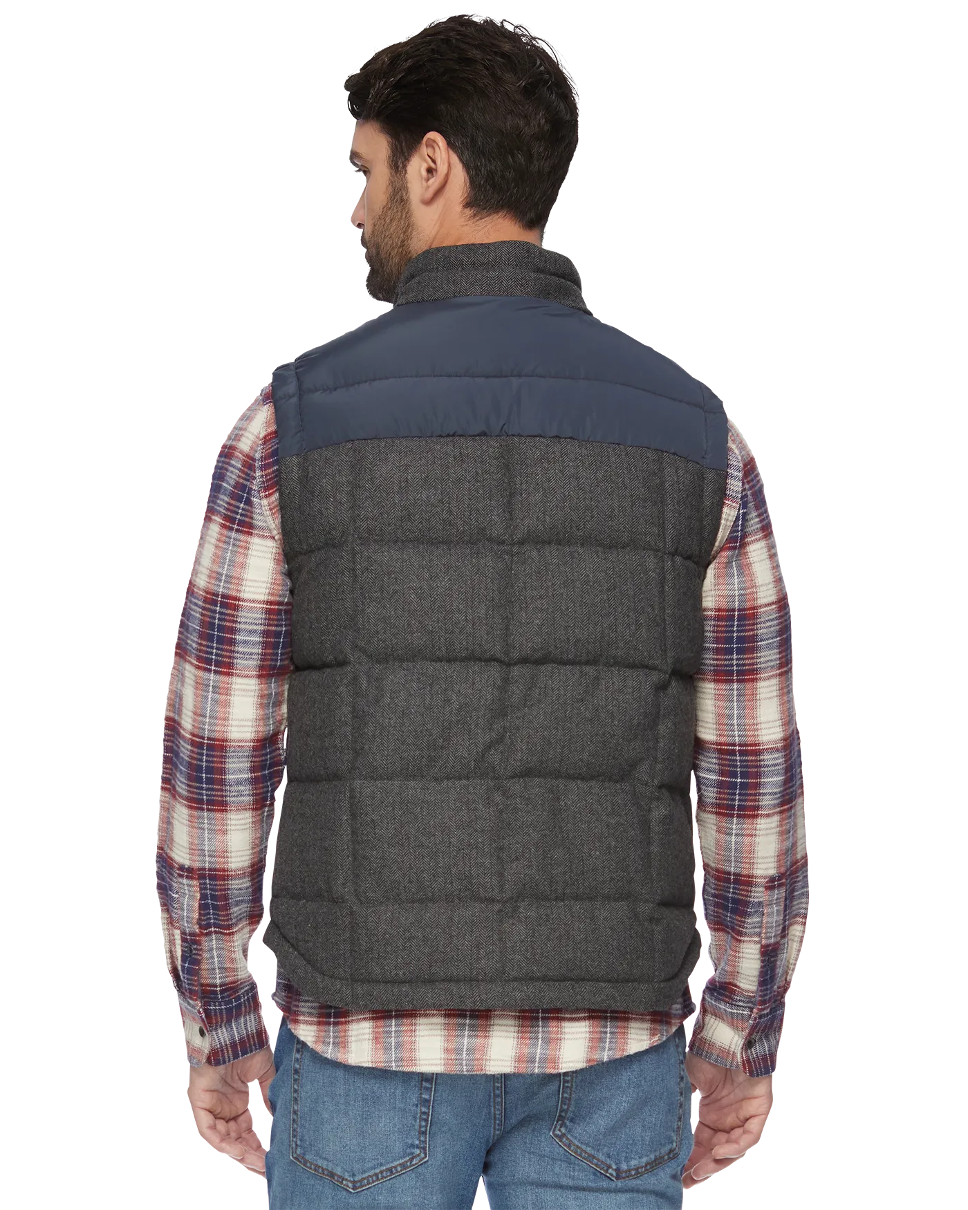 CROWDER MIXED MEDIA PUFFER VEST