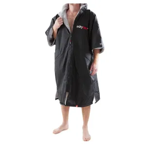 Dryrobe Advance Short Sleeve Changing Robe - Medium - Black/Grey