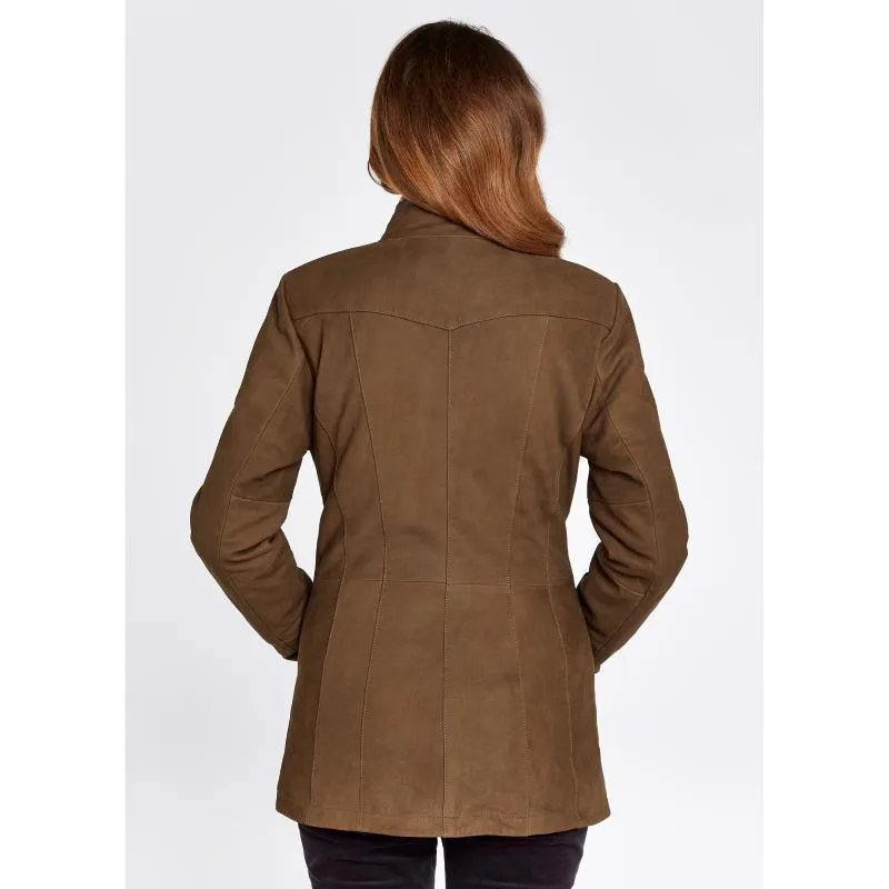 Dubarry Joyce Ladies Leather Jacket - Walnut