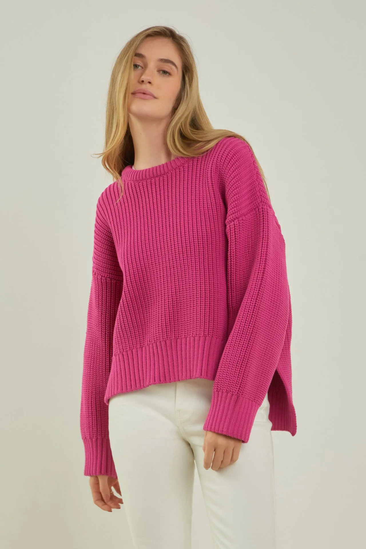 English Factory - Oversize Ribbed Sweater