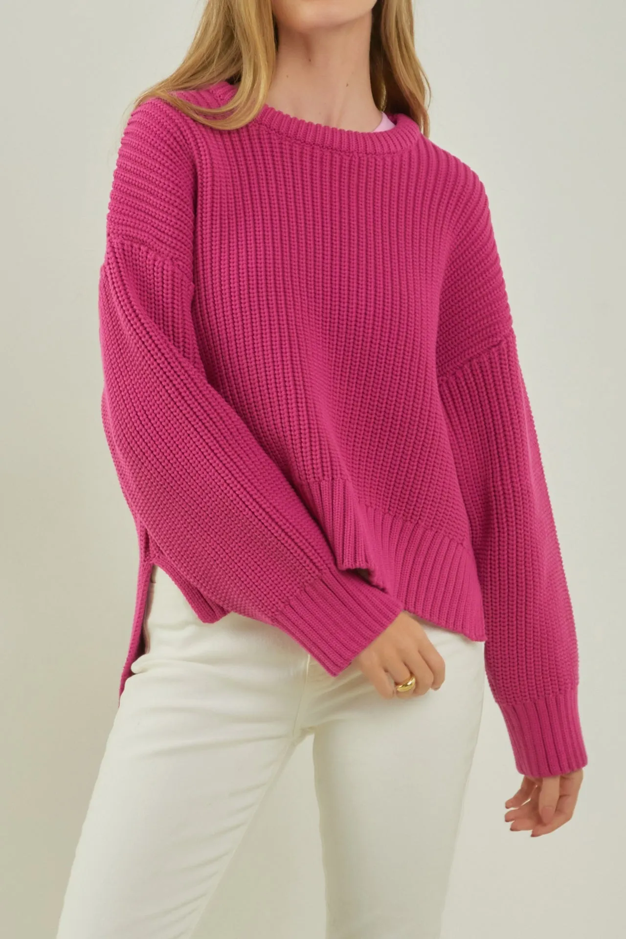 English Factory - Oversize Ribbed Sweater