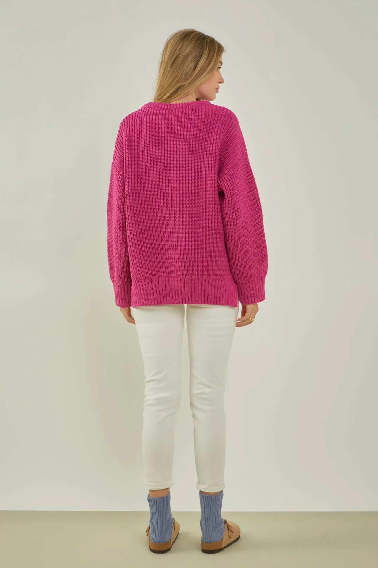 English Factory - Oversize Ribbed Sweater