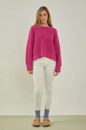 English Factory - Oversize Ribbed Sweater