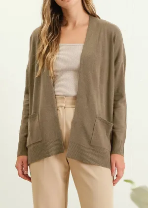 Lydia Open Front Knit Cardigan