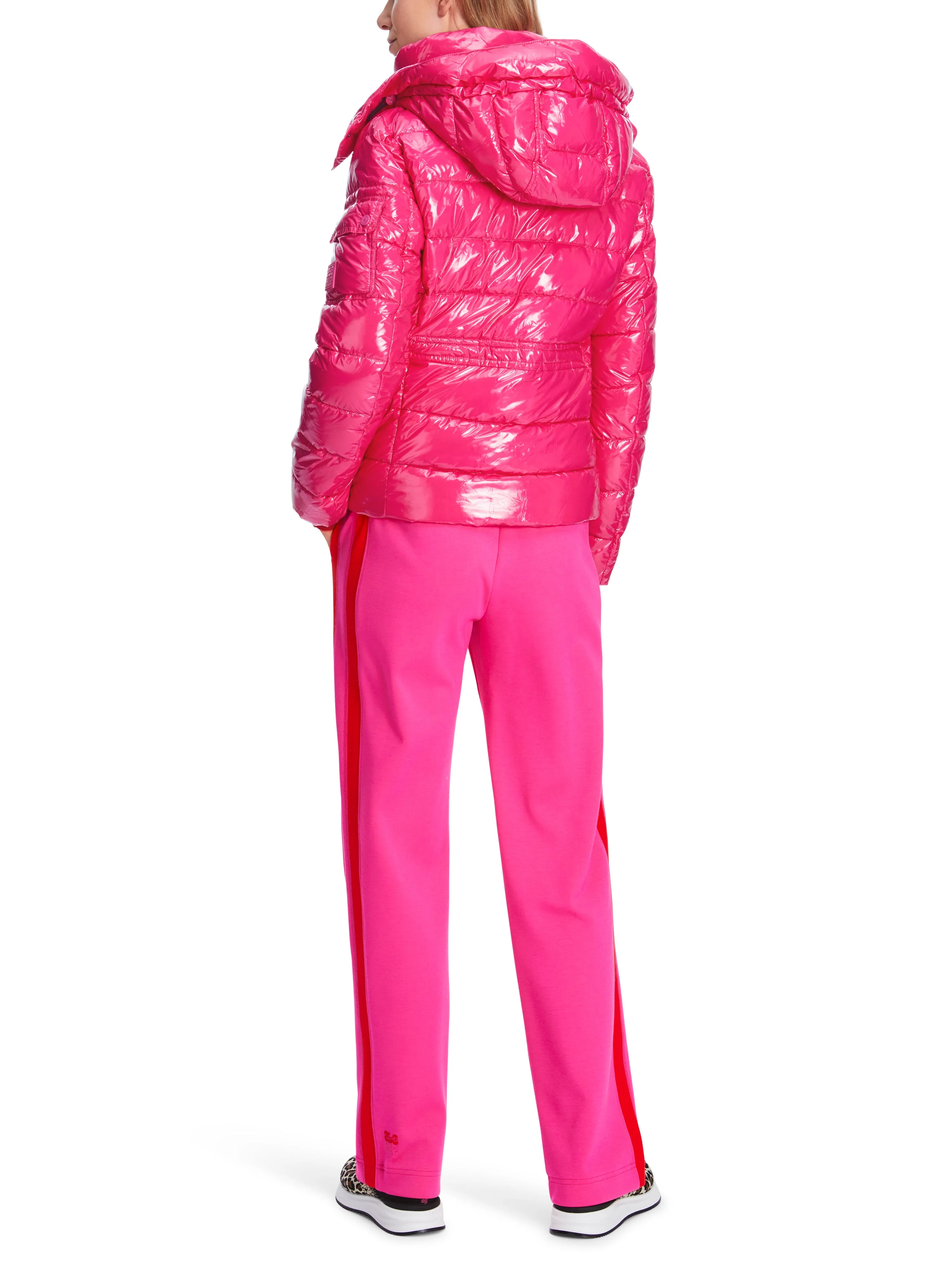 MARC CAIN Pink Puffer Jacket