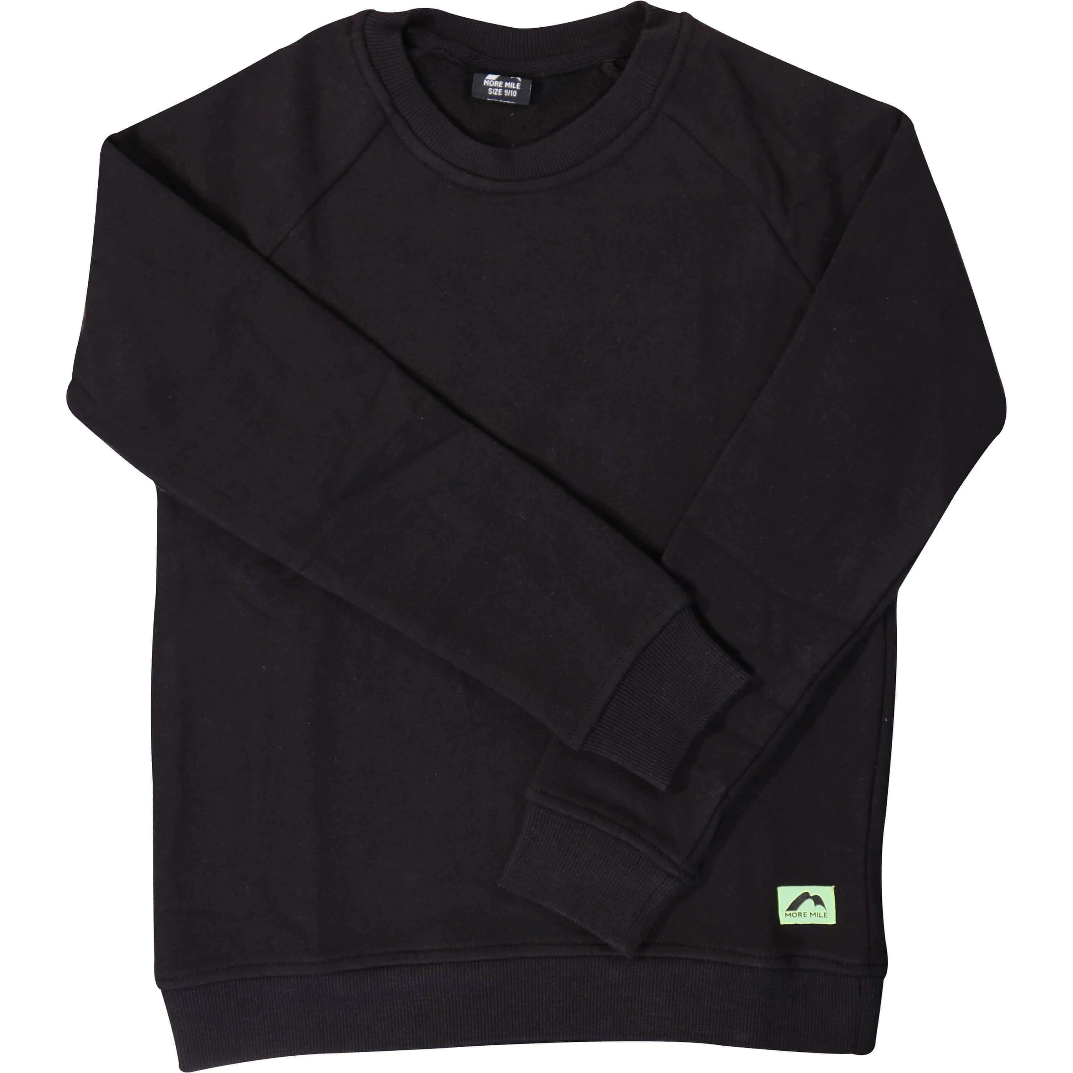 More Mile Boys Fleece Sweatshirt - Black