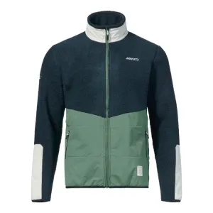 Musto 64 Pile Fleece Mens Jacket - Duck Green/Navy