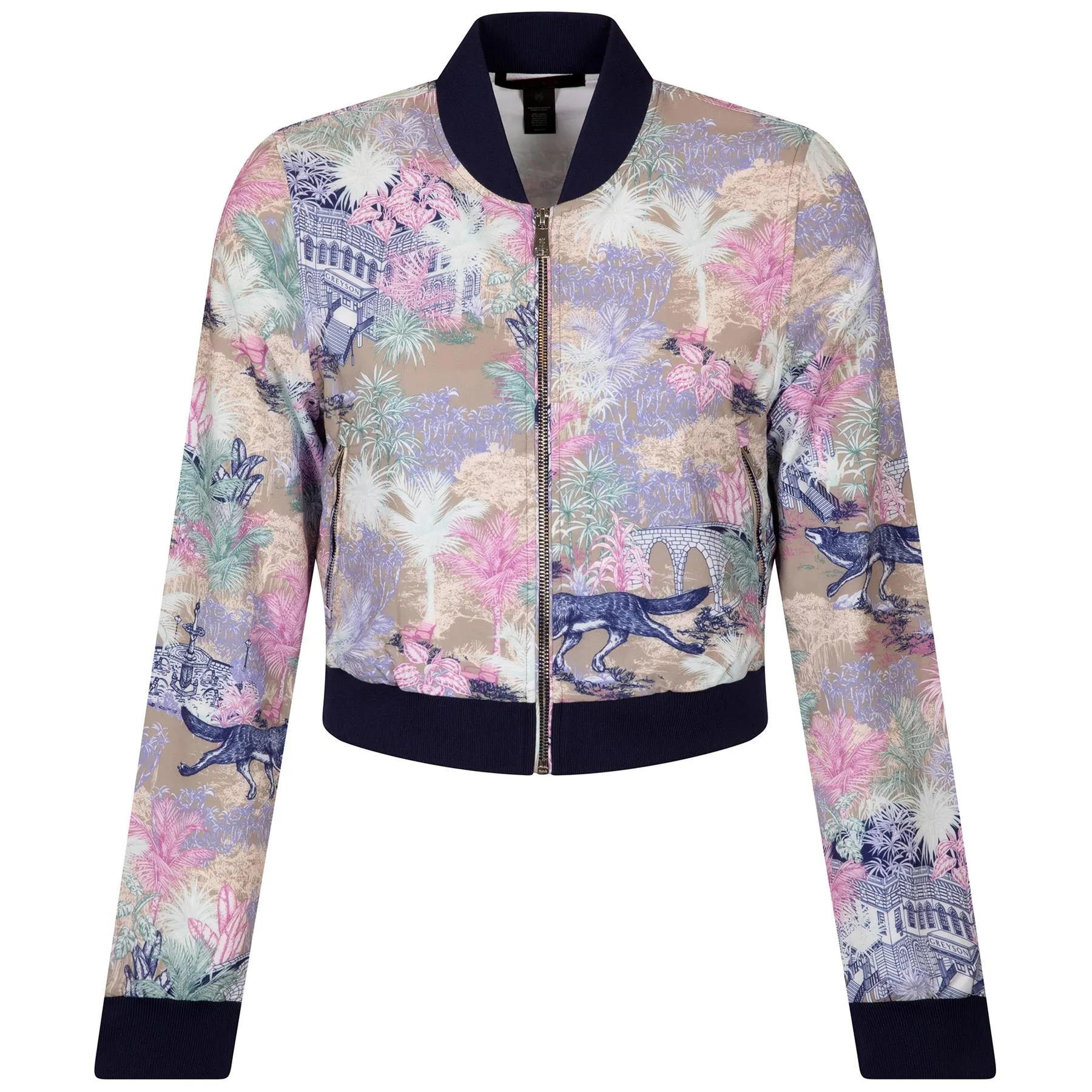 Womens Savannah Nights Reversible Bomber Clay Multi - SU24