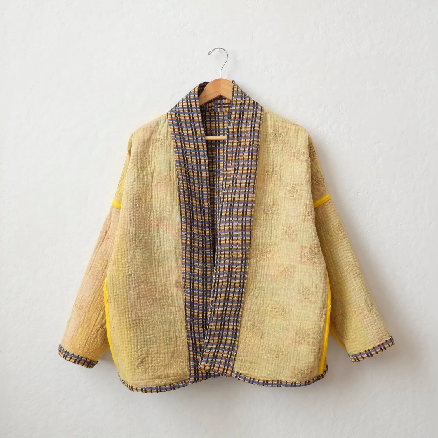 XS Hand drawn Plaid Anoushka Jacket LM097