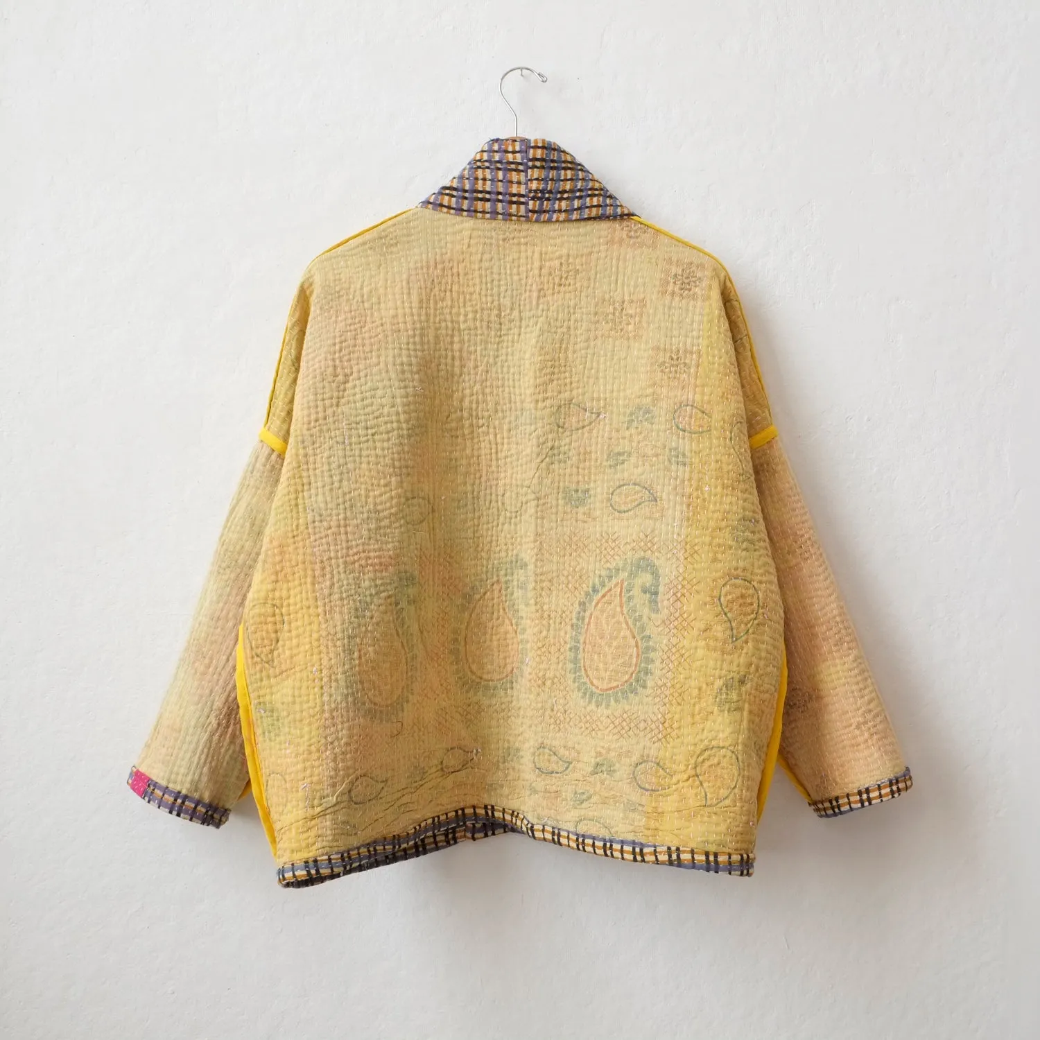 XS Hand drawn Plaid Anoushka Jacket LM097